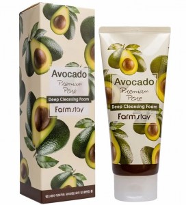 Пенка для умывания FarmStay Avocado (с экстрактом авокадо) 180мл
